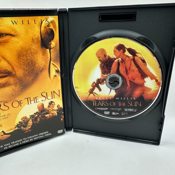 Tears Of The Sun Special Edition DVD Bruce Willis 2003 Action War Film R Columbi - Picture 4 of 4